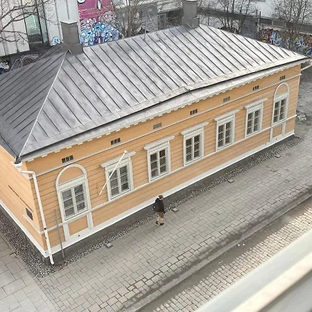 Apartment Design In The Center With Elevator Motorized Bed And Parking Hämeenlinna